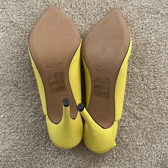 Neon Green Aldo Slingback Pump - Picture 7 of 9
